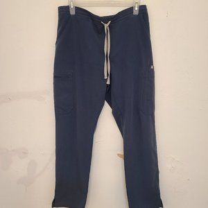 Figs Yola Skinny Scrub Pants Dark harbor
